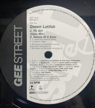 画像5: QUEEN LATIFAH / FLY GIRL (UK)