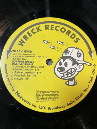 画像1: BLACK MOON / HOW MANY EMCEE'S (MUST GET DISSED)