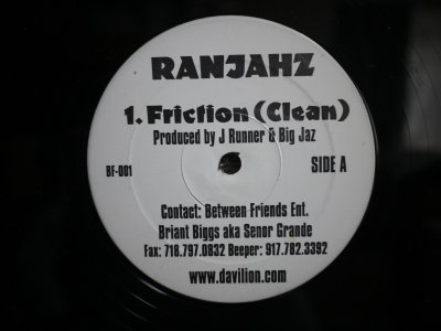 画像1: RANJAHZ / FRICTION