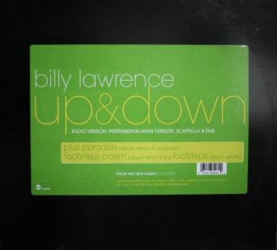 画像1: BILLY LAWRENCE / UP & DOWN