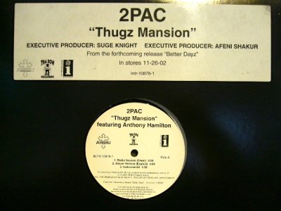 画像1: 2PAC FEAT. ANTHONY HAMILTON / NAS / J. PHOENIX ‎/ THUGZ MANSION (¥1000)