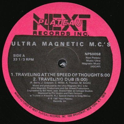 画像1: ULTRA MAGNETIC M.C.'S / TRAVELING AT THE SPEED OF THOUGHT / M.C.'S ULTRA (PART II)