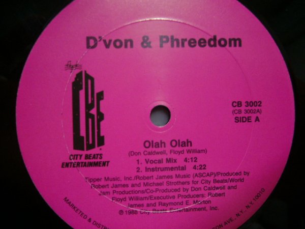 画像1: D'VON & PHREEDOM / OLAH OLAH (1)