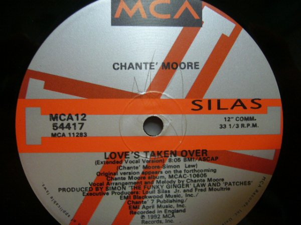 画像1: CHANTE' MOORE / LOVE'S TAKEN OVER (1)