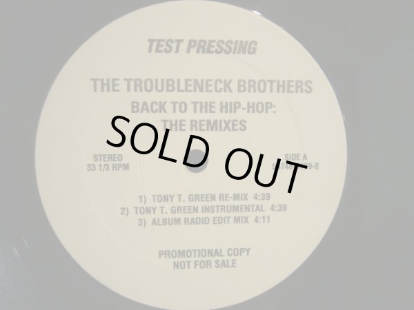 画像1: THE TROUBLENECK BROTHERS / BACK TO THE HIP-HOP THE REMIXES (1)