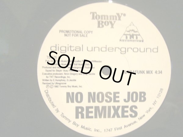 画像1: DIGITAL UNDERGROUND / NO NOSE JOB REMIXES (1)