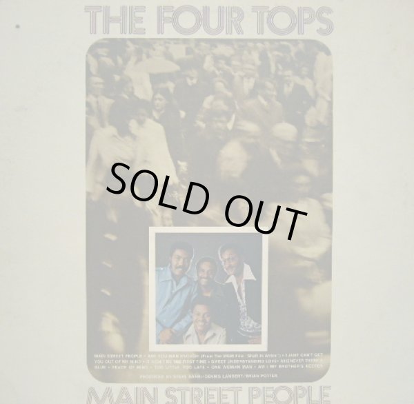 画像1: THE FOUR TOPS / MAIN STREET PEOPLE (1)