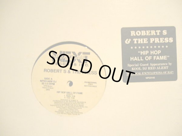 画像1: ROBERT S & THE PRESS / HIP HOP HALL OF FAME (1)