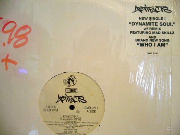 画像1: ARTIFACTS / DYNAMITE SOUL  (US-PROMO) (1)