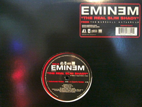 画像1: EMINEM / THE REAL SLIM SHADY  (US) (1)