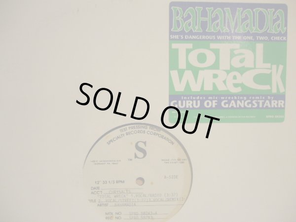 画像1: BAHAMADIA / TOTAL WRECK (testpress) (1)