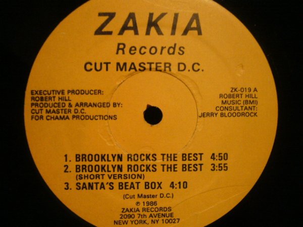 画像1: CUT MASTER D.C. / BROOKLYN ROCKS THE BEST (1)