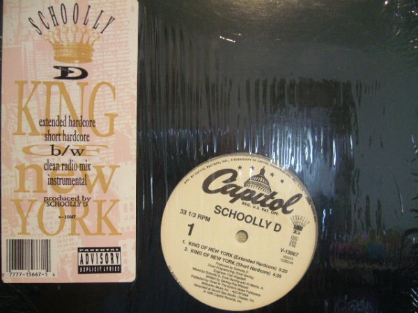 画像1: SCHOOLLY D / KING OF NEW YORK (1)