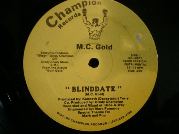 画像1: M.C. GOLD / BLINDDATE (1)