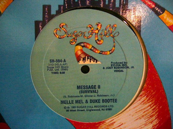 画像1: MELLE MEL & DUKE BOOTEE / MESSAGE II (SURVIVAL) (1)