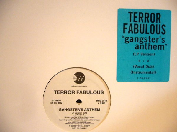 画像1: TERROR FABULOUS / GANGSTER'S ANTHEM (1)