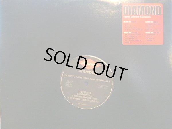 画像1: DIAMOND / HATRED, PASSIONS AND INFIDELITY (US PROMO-2LP) (1)