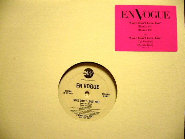 画像1: EN VOGUE / LOVE DON'T LOVE YOU (REMIX) (1)