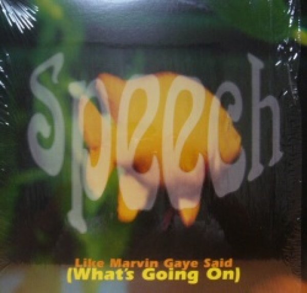 画像1: SPEECH / LIKE MARVIN GAYE SAID (WHAT'S GOING ON)  (¥1000) (1)