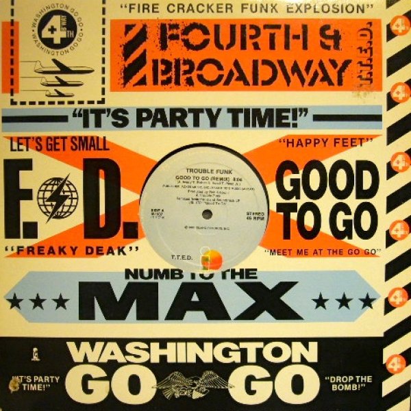 画像1: TROBLE FUNK / GOOD TO GO (REMIX) (1)