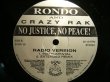 画像2: RONDO AND CRAZY RAK / NO JUSTICE, NO PEACE! (2)