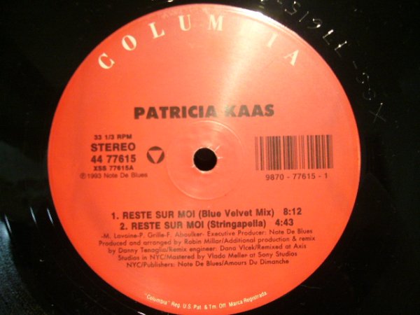 画像1: PATRICIA KAAS / RESTE SUR MOI (1)