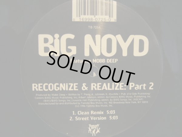 画像1: BIG NOYD / RECOGNIZE & REALIZE: PART2  (¥500) (1)