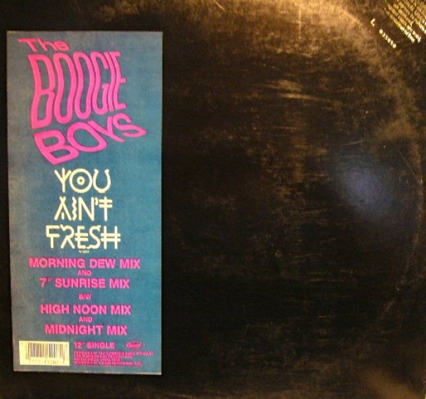 画像1: THE BOOGIE BOYS / YOU AIN’T FRESH  (1)