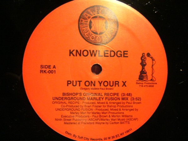 画像1: KNOWLEDGE / PUT ON YOUR X (1)