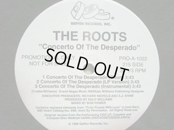 画像1: THE ROOTS/CONCERT OF THE DESPERADO  (¥500) (1)