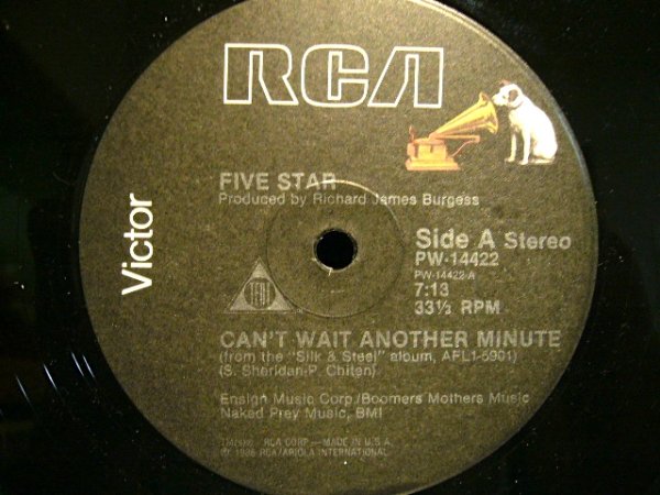 画像1: FIVE STAR / CAN’T WAIT ANOTHER MINUTE (1)