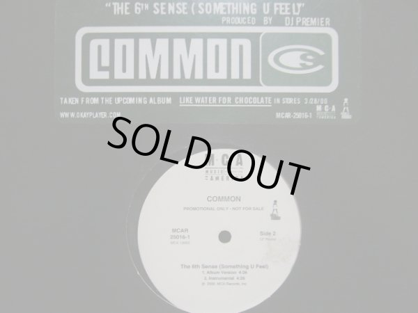 画像1: COMMON / THE 6TH SENSE   (¥500) (1)