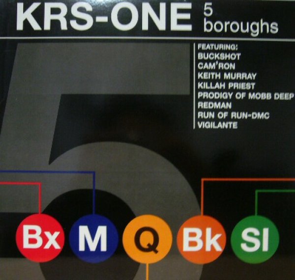 画像1: KRS-ONE / 5 BOROUGHS   (¥500) (1)