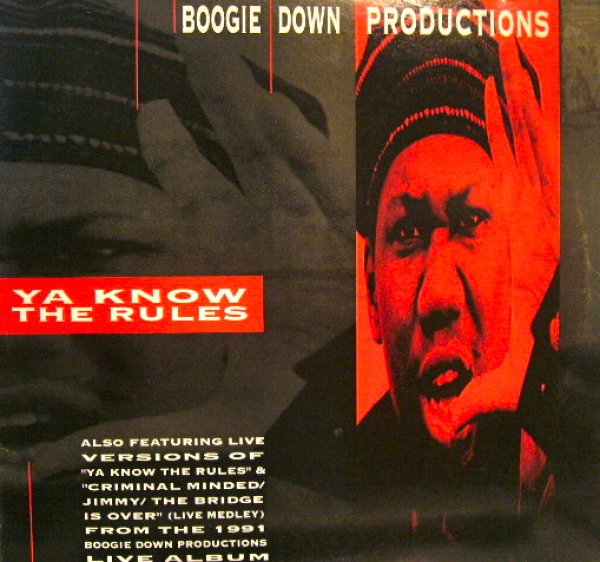 画像1: BOOGIE DOWN PRODUCTIONS / YA KNOW THE RULES   (¥500) (1)