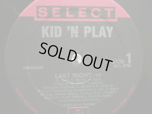 画像1: KID'N PLAY / LAST NIGHT  (¥1000) (1)