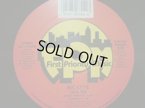 画像1: MC LYTE / 10% DIS / KICKIN' 4 BROOKLYN   (¥1000) (1)