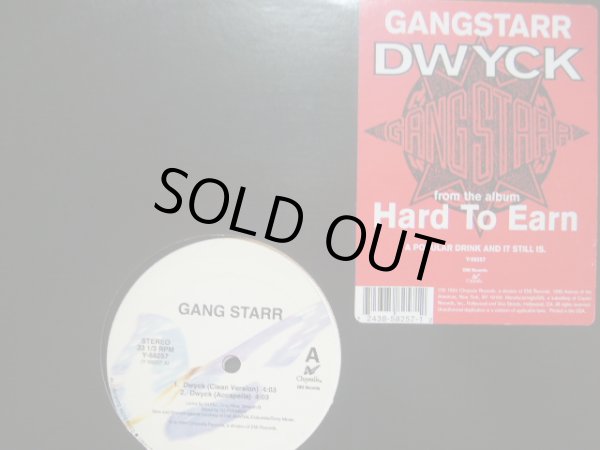 画像1: GANG STARR / DWYCK  (¥1000) (1)