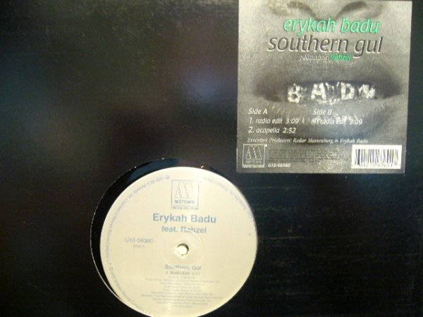 画像1: ERYKAH BADU feat. RAHZEL / SOUTHERN GUL (1)