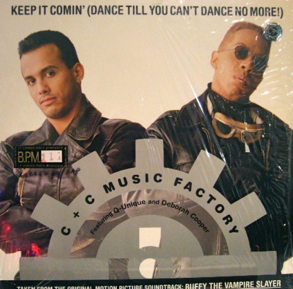 画像1: C+C MUSIC FACTORY / KEEP IT COMIN (DANCE TILL YOU CAN'T DANCE NO MORE) (1)