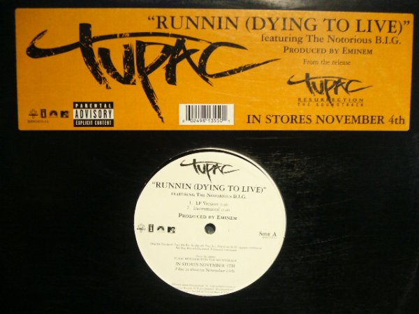 画像1: 2PAC / RUNNING (DYING TO LIVE)  (¥500) (1)