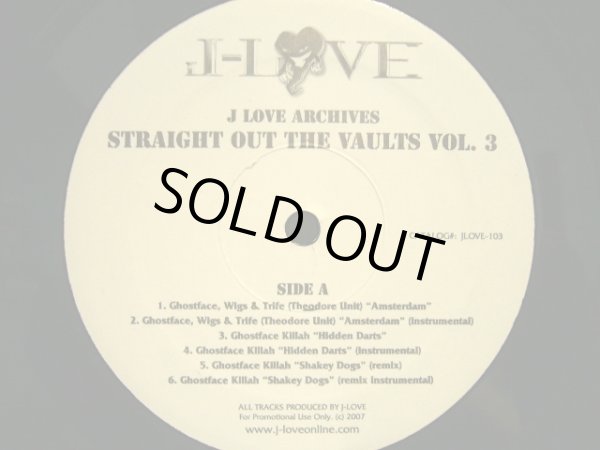 画像1: J-LOVE ‎/ J-LOVE ARCHIVES: STRAIGHT OUT THE VAULTS VOL.3  (US-PROMO) (1)