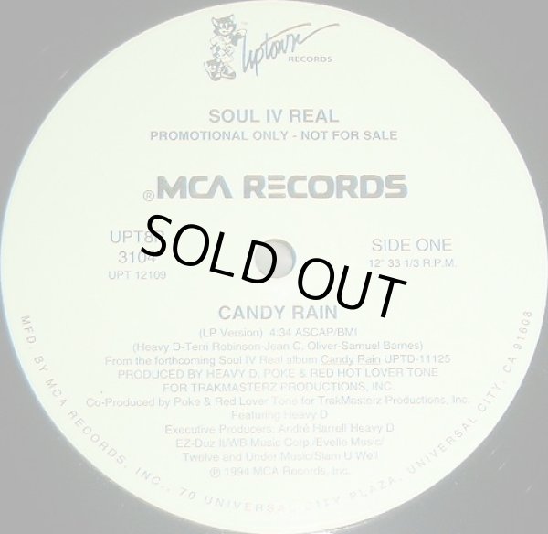 画像1: SOUL IV REAL / CANDY RAIN  (US-PROMO) (1)