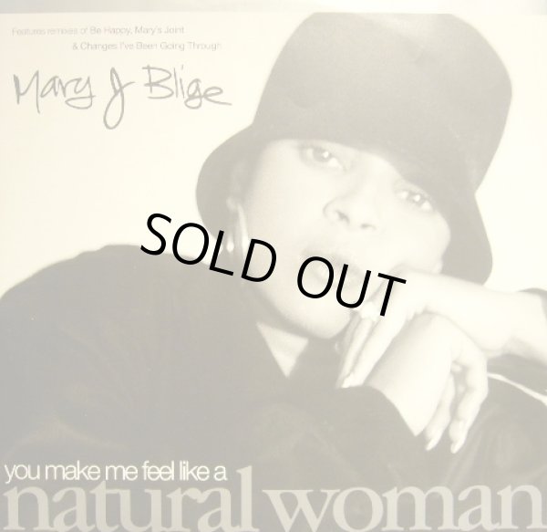 画像1: MARY J. BLIGE / (YOU MAKE ME FEEL LIKE ) A NATURAL WOMAN (UK)  (¥500) (1)