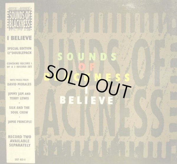 画像1: SOUNDS OF BLACKNESS / I BELIEVE  (UK) (1)