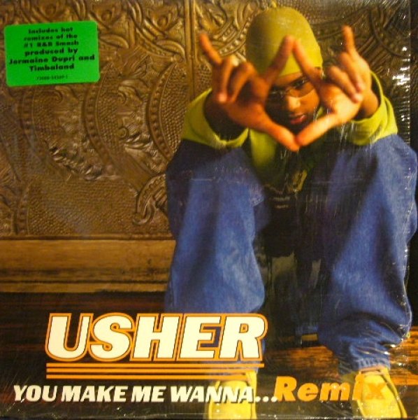 画像1: USHER ‎/ YOU MAKE ME WANNA... (REMIX) (1)