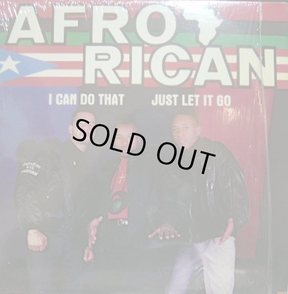 画像1: AFRO-RICAN ‎/ I CAN DO THAT / JUST LET IT GO (1)