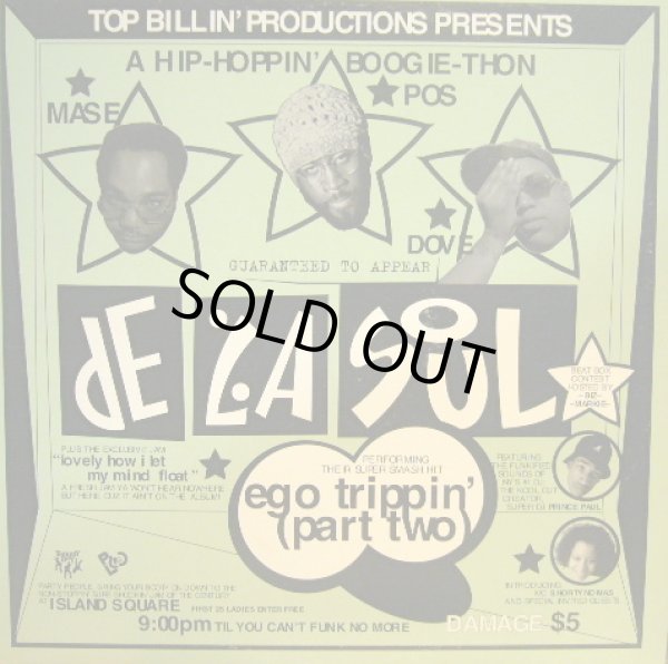 画像1: DE LA SOUL / EGO TRIPPIN’ (PART TWO)  (¥1000) (1)