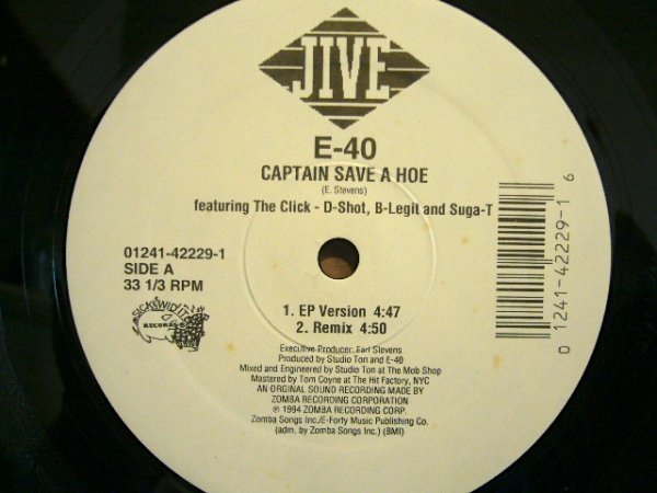 画像1: E-40 / CAPTAIN SAVE A HOE (1)