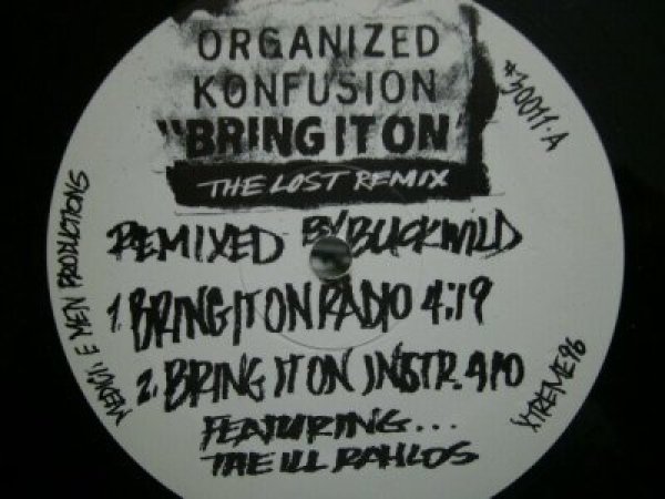 画像1: ORGANIZED KONFUSION / BRING IT ON (THE LOST REMIX)  (¥1000) (1)