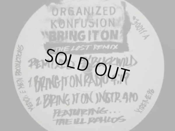 画像1: ORGANIZED KONFUSION / BRING IT ON (THE LOST REMIX)  (¥1000) (1)